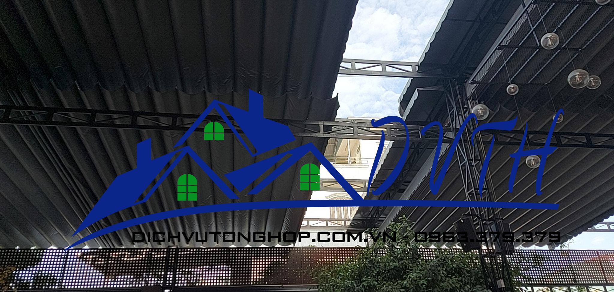 Mái che bạt kéo tại Quảng Nam